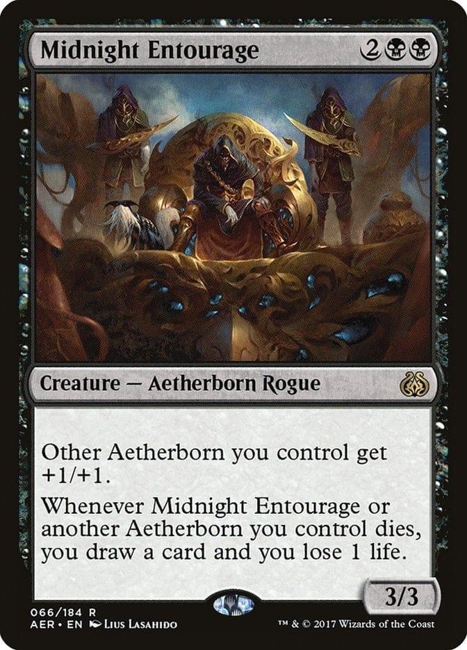 Magic: The Gathering MTG Single Midnight Entourage [Aether Revolt]