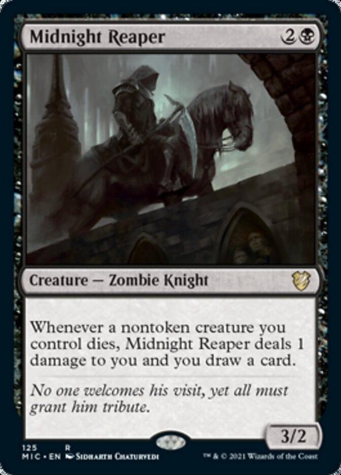 Magic: The Gathering MTG Single Midnight Reaper [Innistrad: Midnight Hunt Commander]
