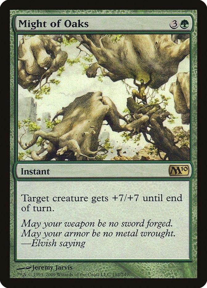 Magic: The Gathering MTG Single Might of Oaks [Magic 2010]