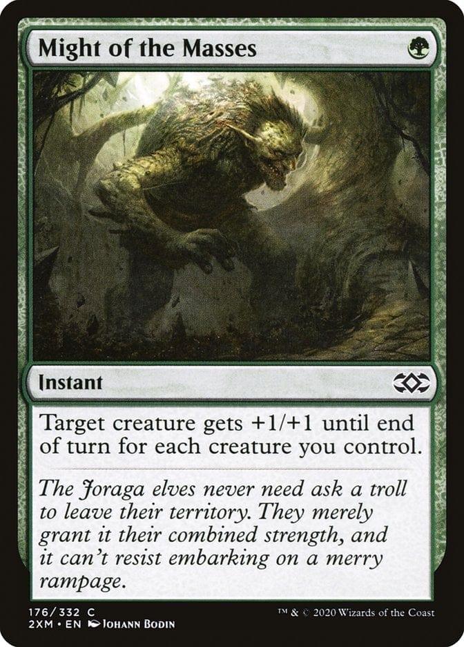 Magic: The Gathering MTG Single Might of the Masses [Double Masters]