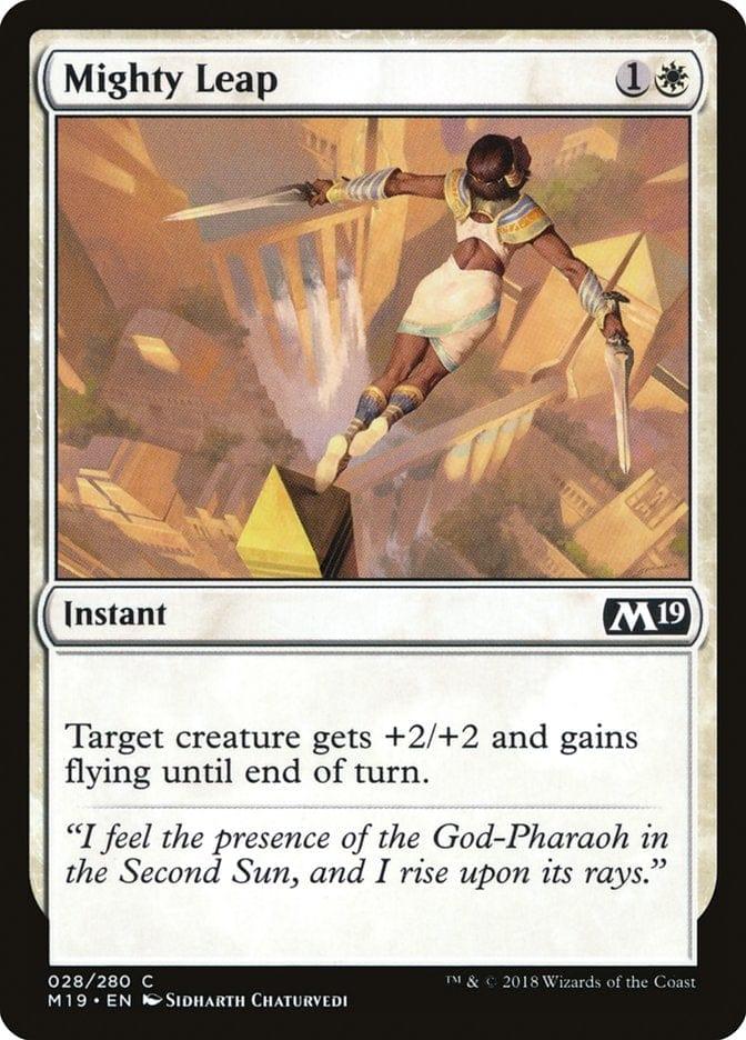 Magic: The Gathering MTG Single Mighty Leap [Core Set 2019]