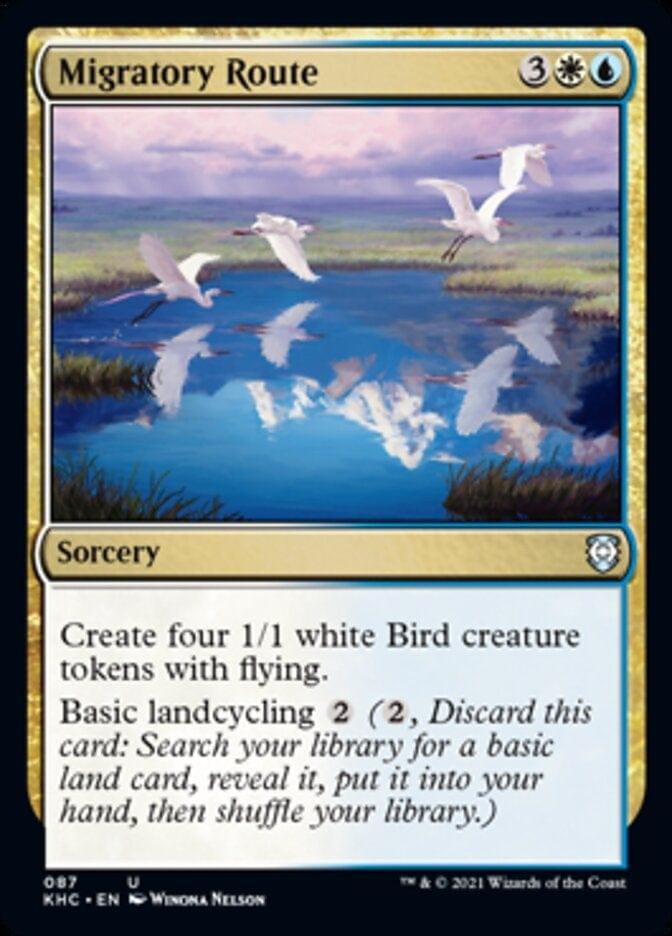 Magic: The Gathering MTG Single Migratory Route [Kaldheim Commander]