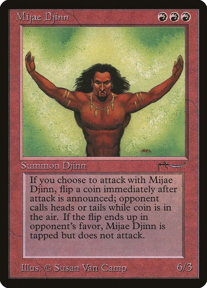 Magic: The Gathering MTG Single Mijae Djinn [Arabian Nights]