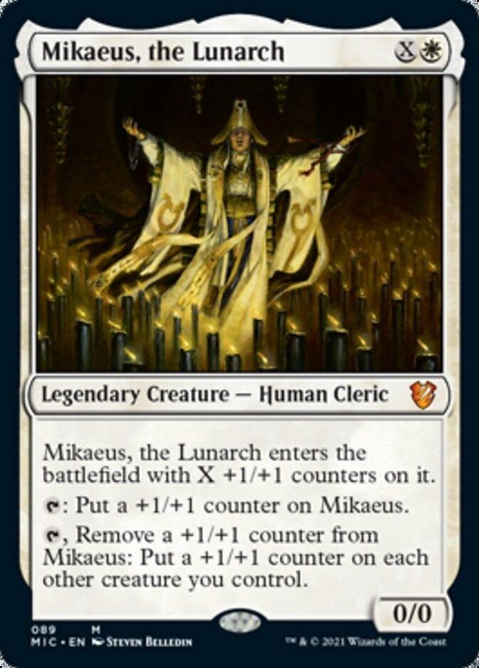 Magic: The Gathering MTG Single Mikaeus, the Lunarch [Innistrad: Midnight Hunt Commander]