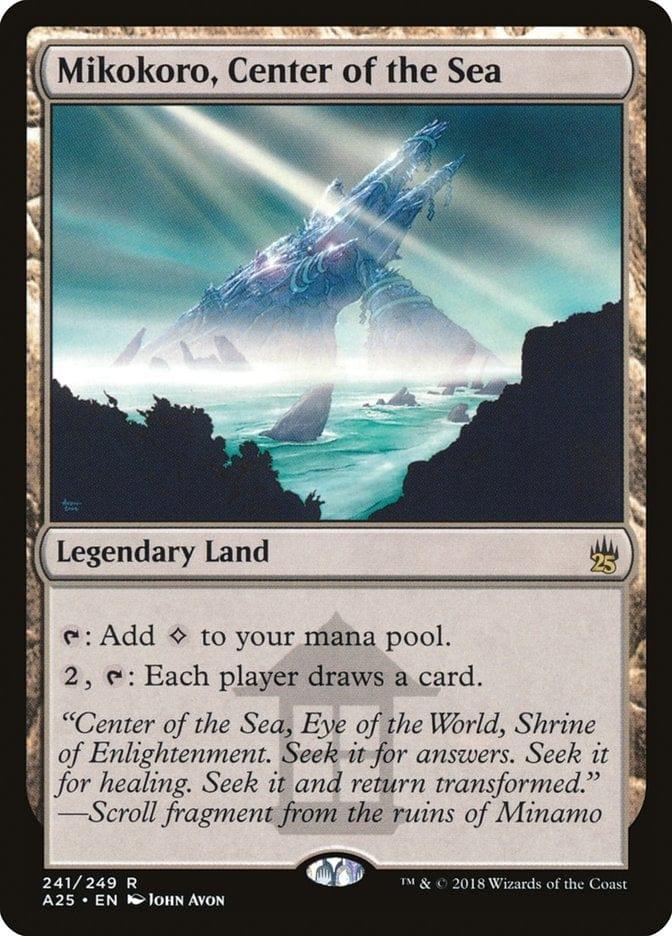 Magic: The Gathering MTG Single Mikokoro, Center of the Sea [Masters 25]