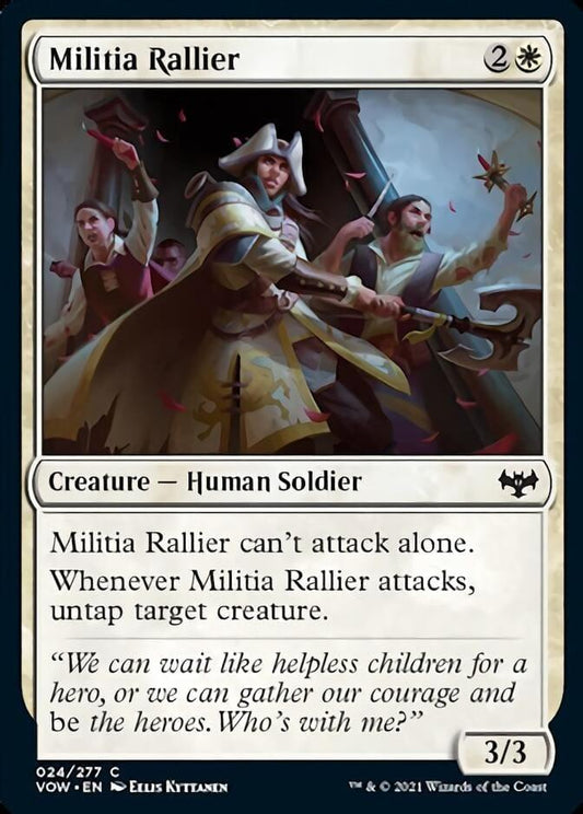 Magic: The Gathering MTG Single Militia Rallier [Innistrad: Crimson Vow]