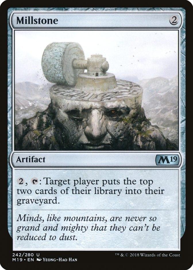 Magic: The Gathering MTG Single Millstone [Core Set 2019]