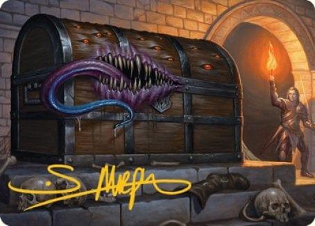 Magic: The Gathering MTG Single Mimic Art Card (Gold-Stamped Signature) [Dungeons & Dragons: Adventures in the Forgotten Realms Art Series]