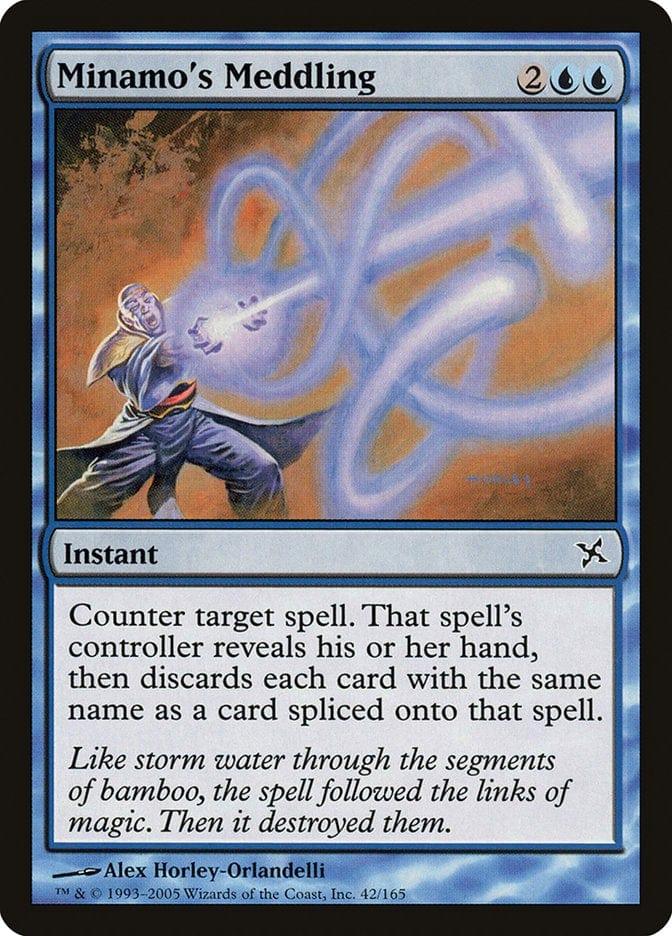 Magic: The Gathering MTG Single Minamo's Meddling [Betrayers of Kamigawa]