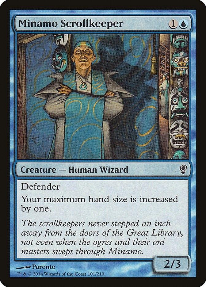 Magic: The Gathering MTG Single Minamo Scrollkeeper [Conspiracy]