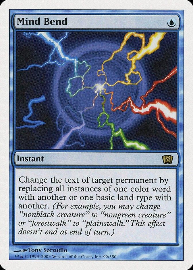 Magic: The Gathering MTG Single Mind Bend [Eighth Edition]