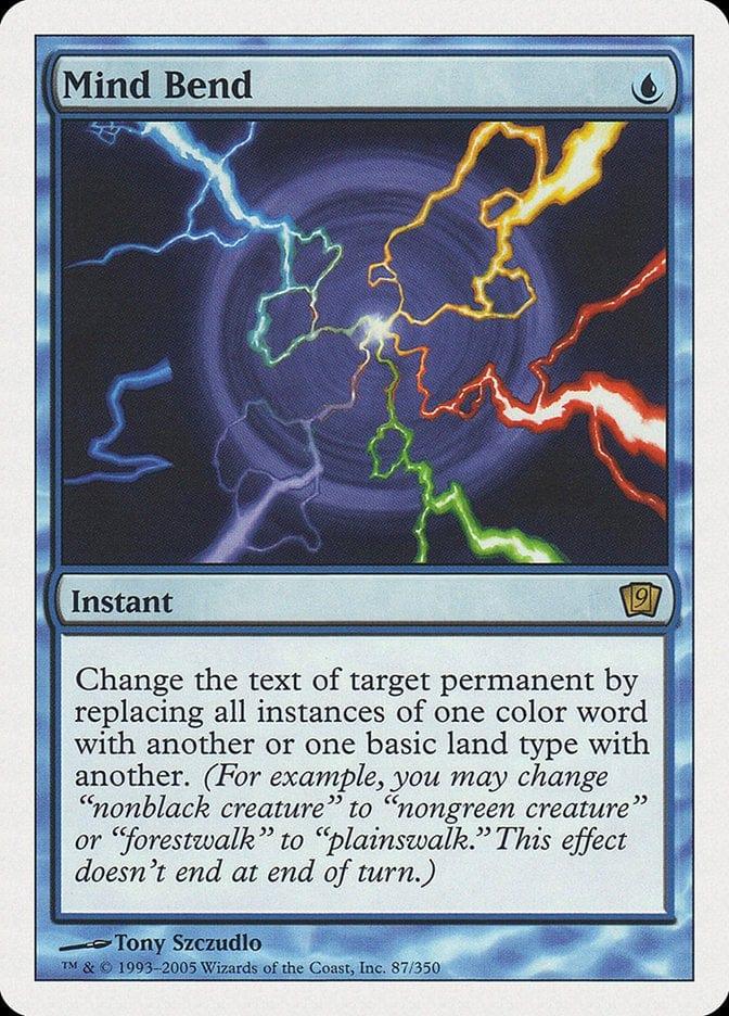 Magic: The Gathering MTG Single Mind Bend [Ninth Edition]