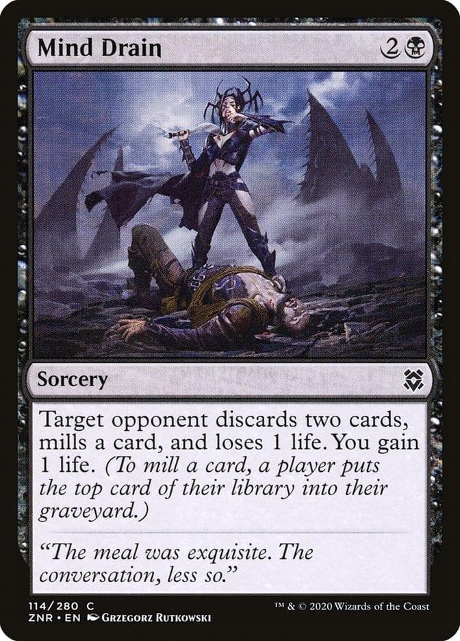 Magic: The Gathering MTG Single Mind Drain [Zendikar Rising]