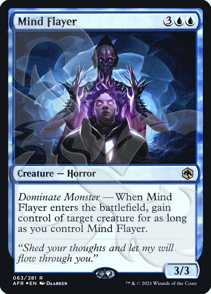 Magic: The Gathering MTG Single Mind Flayer (Ampersand Promo) [Dungeons & Dragons: Adventures in the Forgotten Realms Promos]