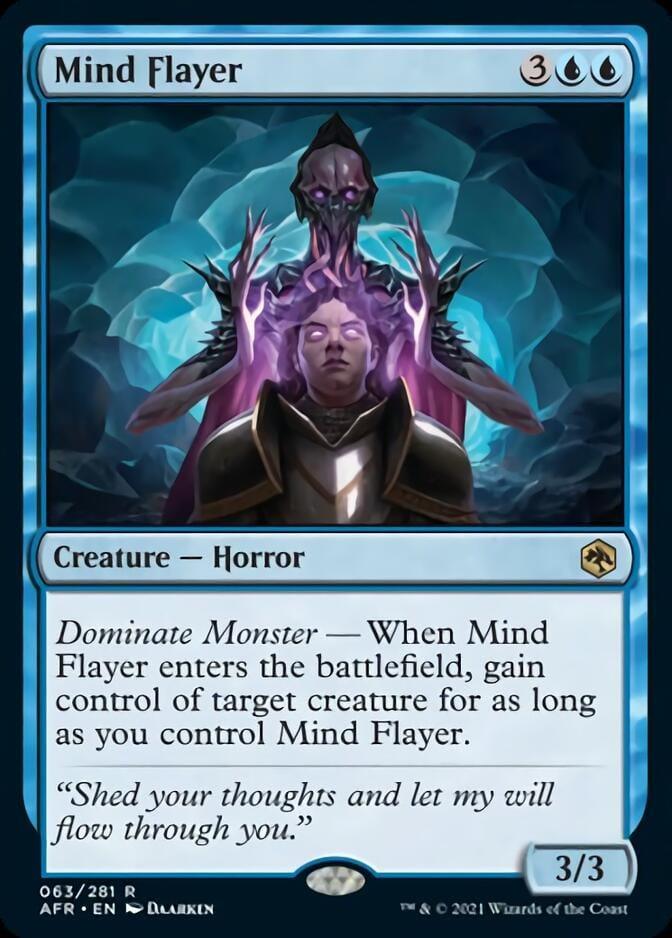 Magic: The Gathering MTG Single Mind Flayer [Dungeons & Dragons: Adventures in the Forgotten Realms]