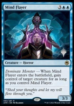 Magic: The Gathering MTG Single Mind Flayer (Promo Pack) [Dungeons & Dragons: Adventures in the Forgotten Realms Promos]