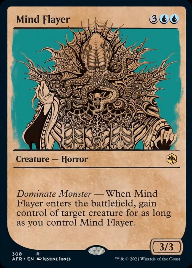 Magic: The Gathering MTG Single Mind Flayer (Showcase) [Dungeons & Dragons: Adventures in the Forgotten Realms]
