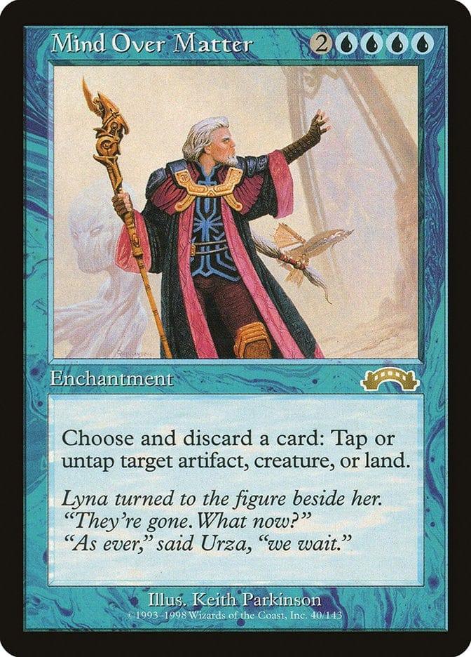 Magic: The Gathering MTG Single Mind Over Matter [Exodus]