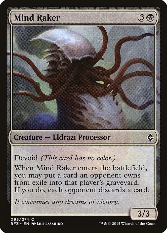 Magic: The Gathering MTG Single Mind Raker [Battle for Zendikar]