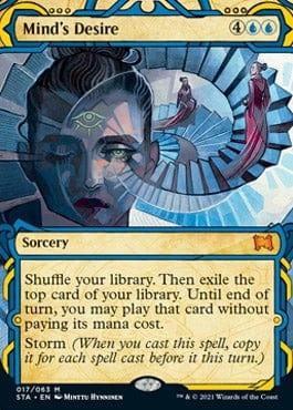 Magic: The Gathering MTG Single Mind's Desire [Strixhaven Mystical Archive]