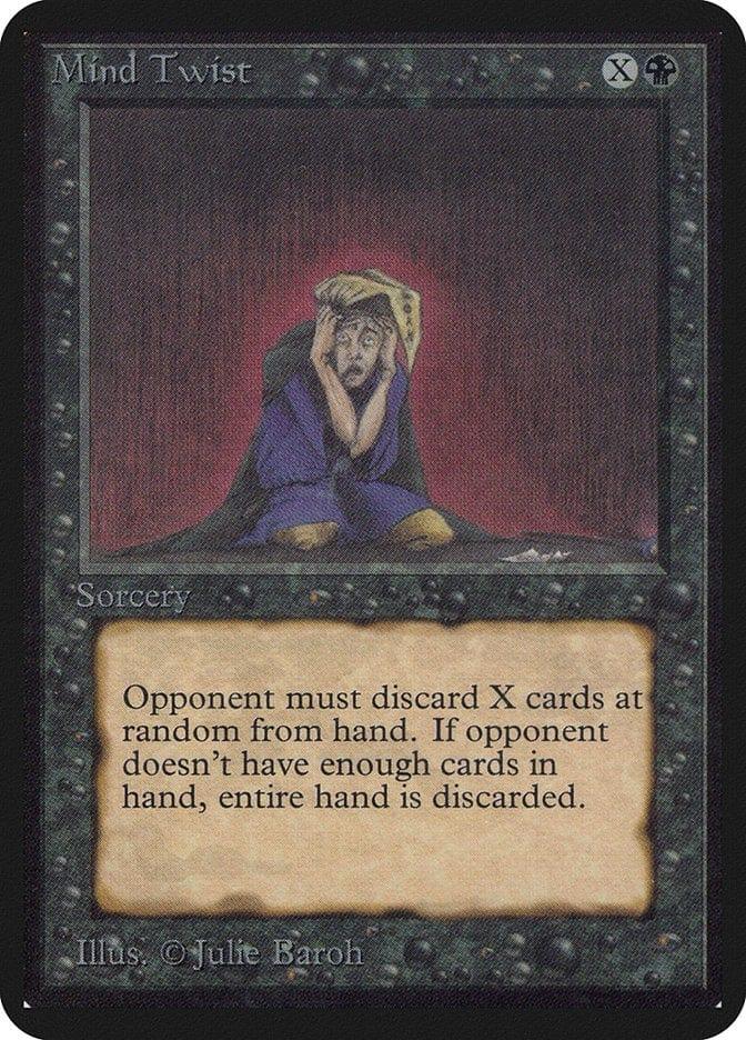 Magic: The Gathering MTG Single Mind Twist [Limited Edition Alpha]