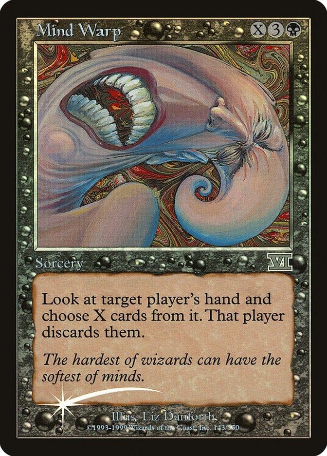 Magic: The Gathering MTG Single Mind Warp [Friday Night Magic 2000]