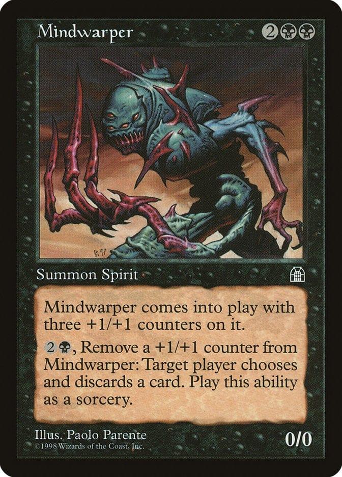 Magic: The Gathering MTG Single Mindwarper [Stronghold]