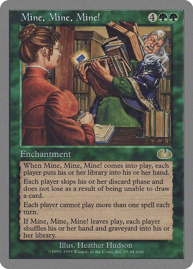 Magic: The Gathering MTG Single Mine, Mine, Mine! [Unglued]