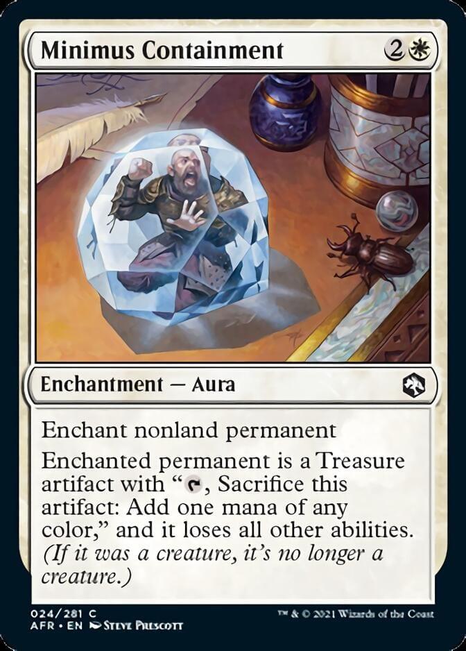 Magic: The Gathering MTG Single Minimus Containment [Dungeons & Dragons: Adventures in the Forgotten Realms]