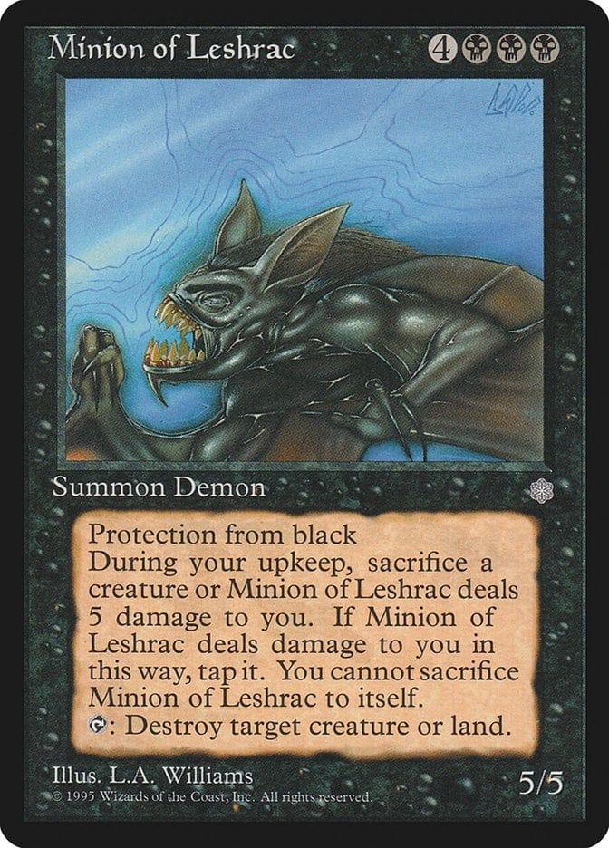 Magic: The Gathering MTG Single Minion of Leshrac [Ice Age]