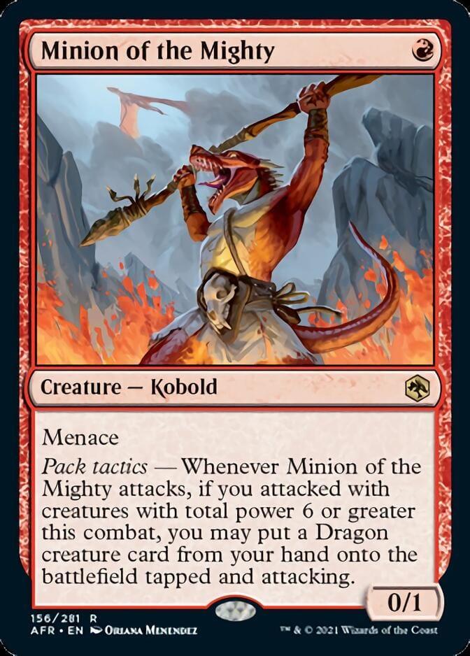Magic: The Gathering MTG Single Minion of the Mighty [Dungeons & Dragons: Adventures in the Forgotten Realms]