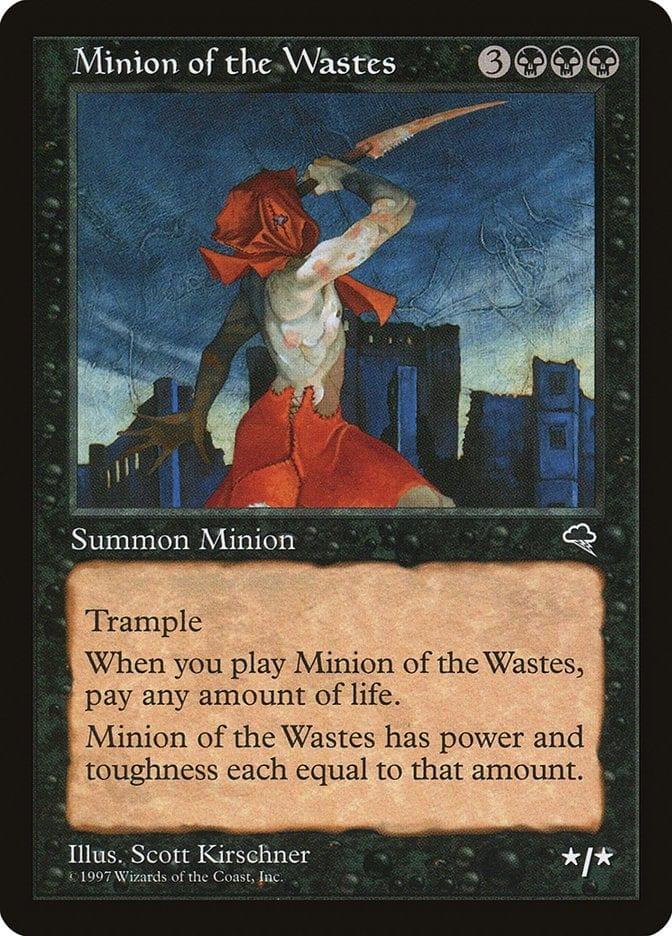 Magic: The Gathering MTG Single Minion of the Wastes [Tempest]