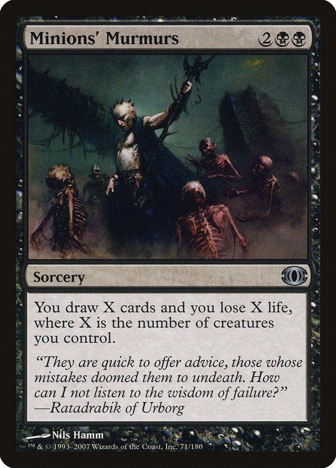 Magic: The Gathering MTG Single Minions' Murmurs [Future Sight]