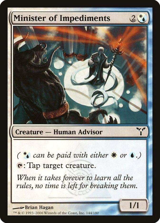 Magic: The Gathering MTG Single Minister of Impediments [Dissension]
