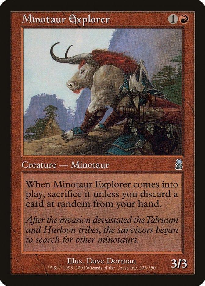 Magic: The Gathering MTG Single Minotaur Explorer [Odyssey]