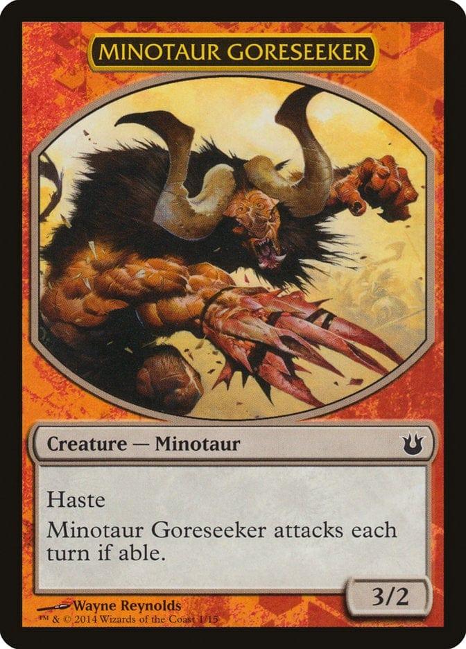 Magic: The Gathering MTG Single Minotaur Goreseeker [Born of the Gods Hero's Path]