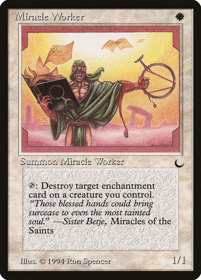 Magic: The Gathering MTG Single Miracle Worker [The Dark]