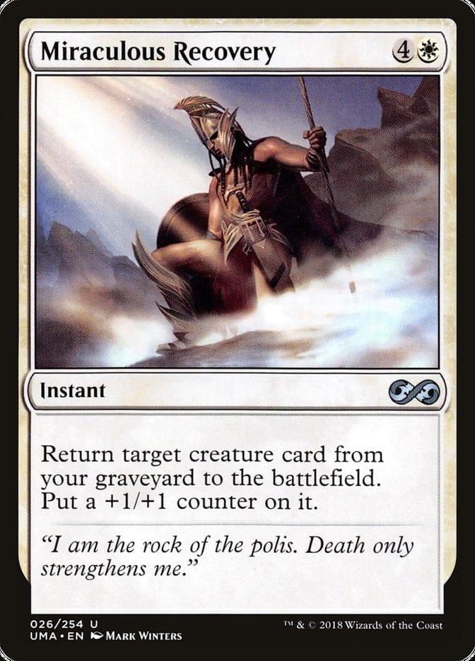 Magic: The Gathering MTG Single Miraculous Recovery [Ultimate Masters]