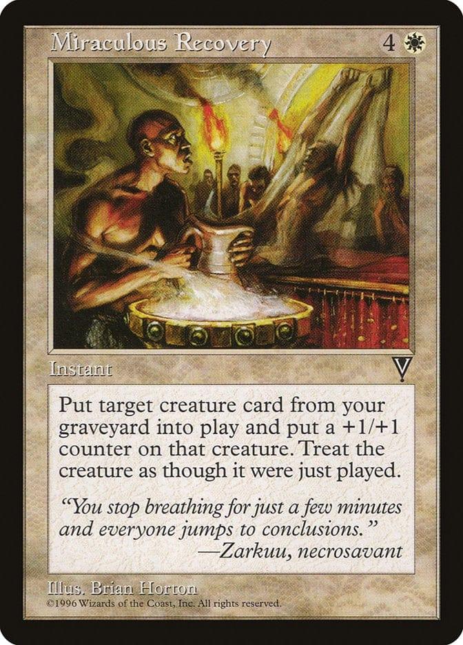 Magic: The Gathering MTG Single Miraculous Recovery [Visions]