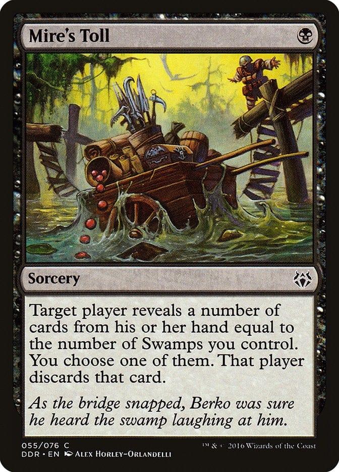 Magic: The Gathering MTG Single Mire's Toll [Duel Decks: Nissa vs. Ob Nixilis]