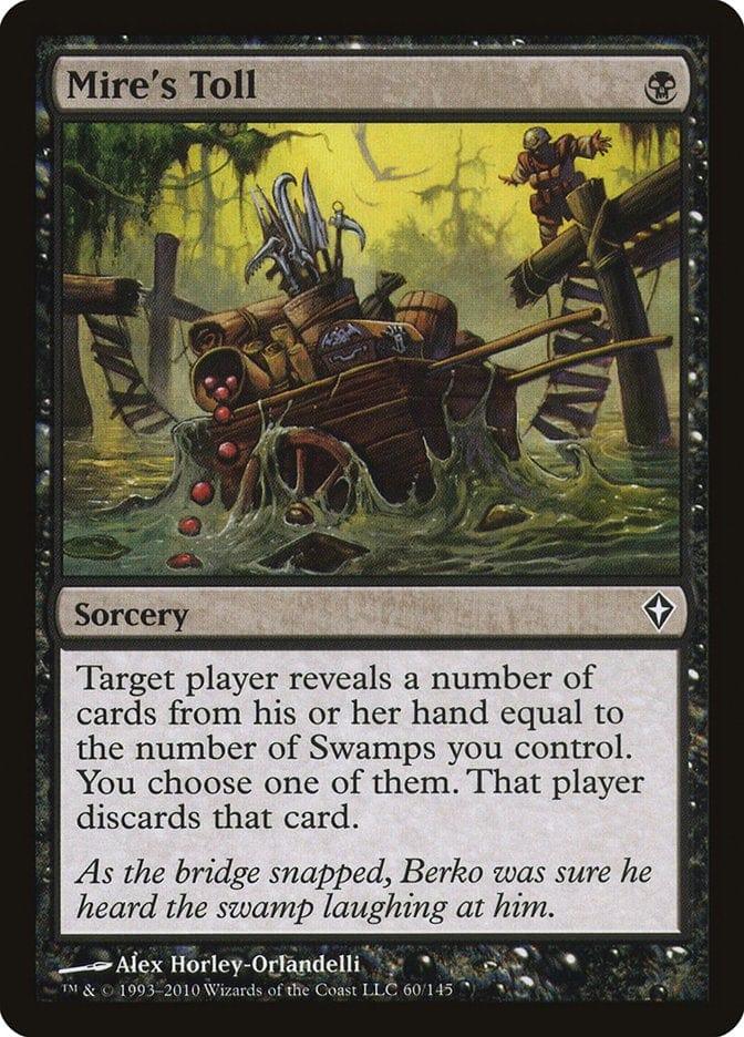 Magic: The Gathering MTG Single Mire's Toll [Worldwake]