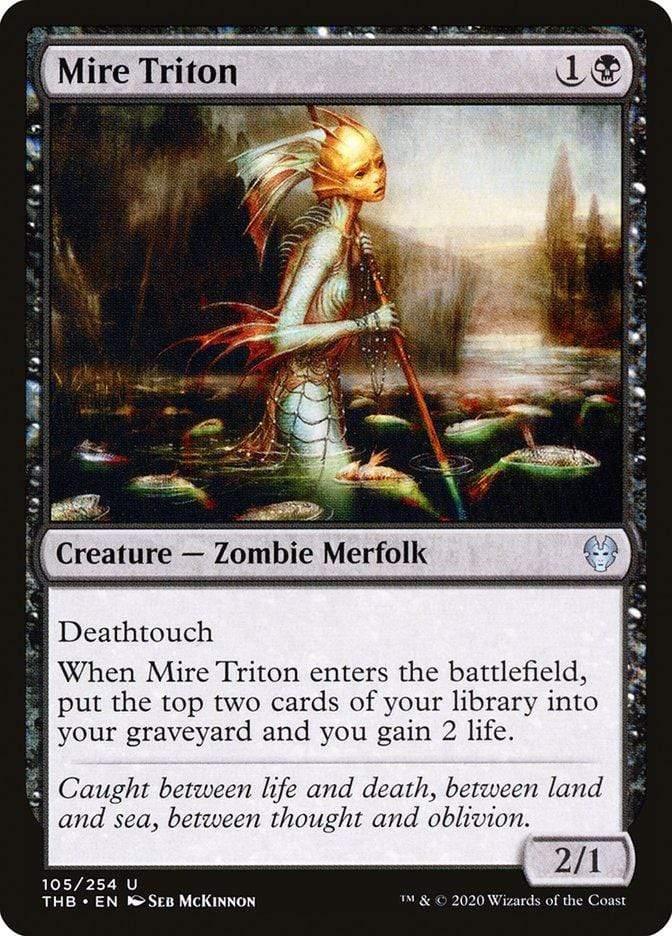 Magic: The Gathering MTG Single Mire Triton [Theros Beyond Death]