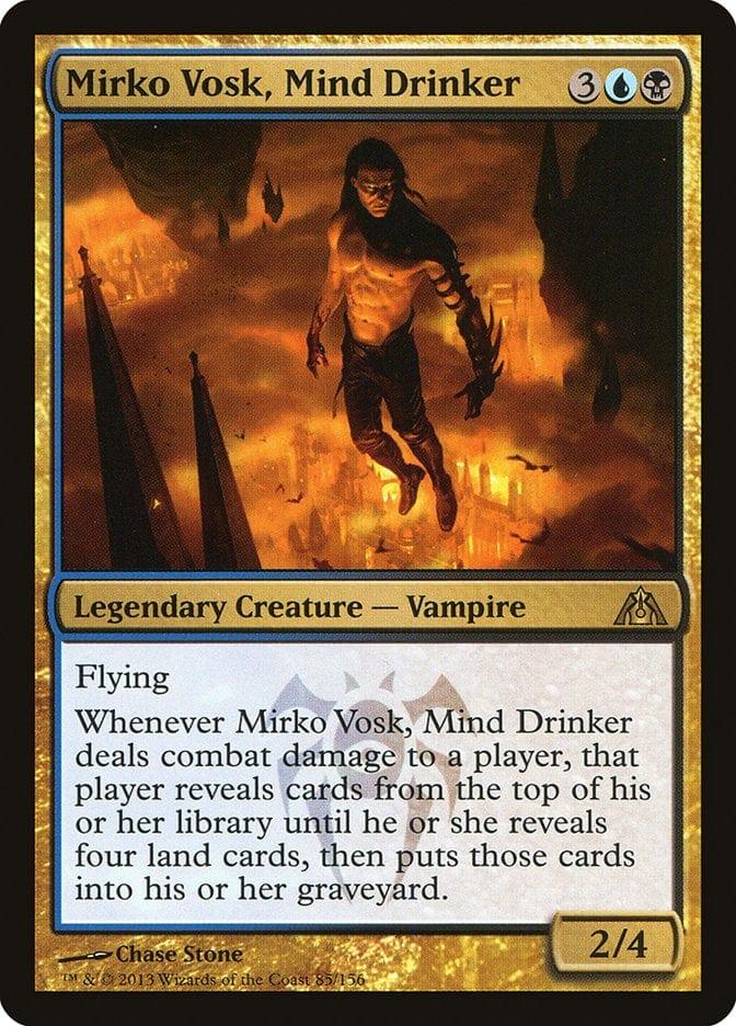 Magic: The Gathering MTG Single Mirko Vosk, Mind Drinker [Dragon's Maze]