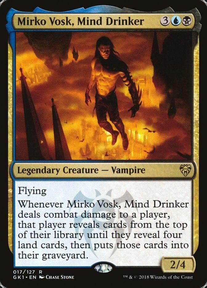 Magic: The Gathering MTG Single Mirko Vosk, Mind Drinker [Guilds of Ravnica Guild Kit]