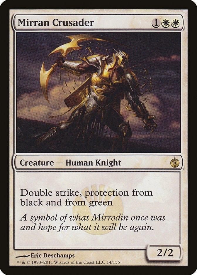 Magic: The Gathering MTG Single Mirran Crusader [Mirrodin Besieged]