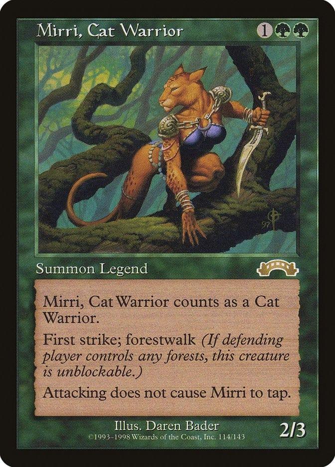 Magic: The Gathering MTG Single Mirri, Cat Warrior [Exodus]