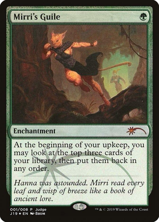 Magic: The Gathering MTG Single Mirri's Guile [Judge Gift Cards 2019]