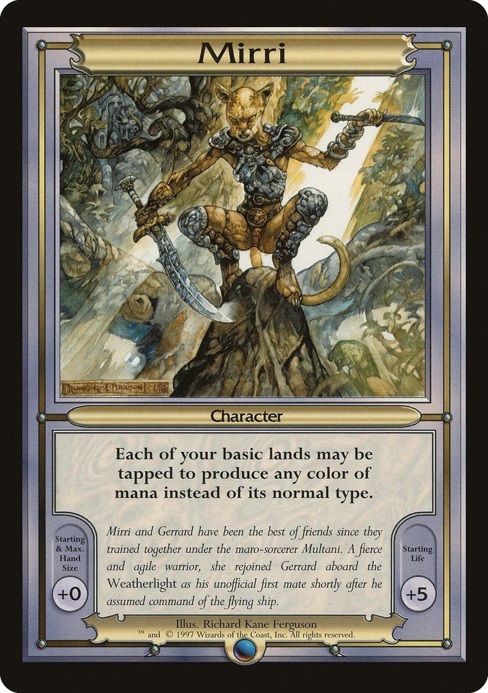 Magic: The Gathering MTG Single Mirri [Vanguard Series]