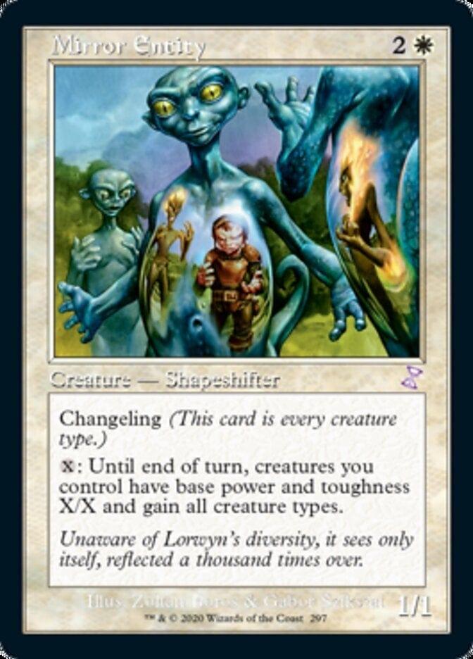 Magic: The Gathering MTG Single Mirror Entity (Timeshifted) [Time Spiral Remastered]