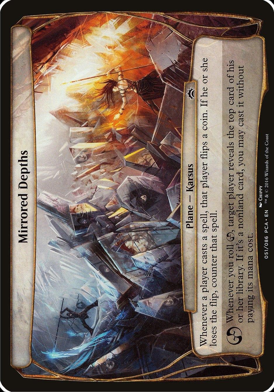 Magic: The Gathering MTG Single Mirrored Depths (Planes) [Planechase Anthology Planes]